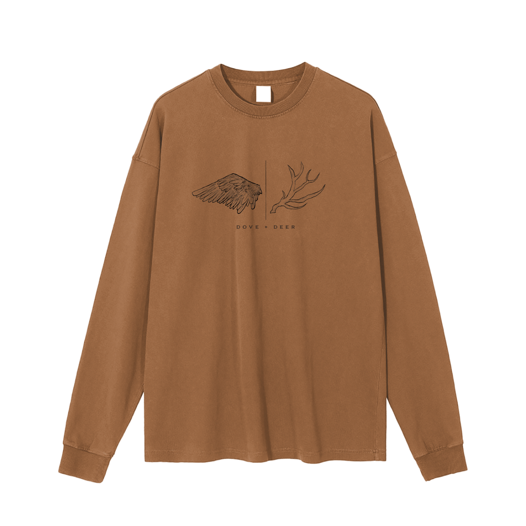 Bye Central WareHouse Vintage Washed Long Sleeve T-Shirt