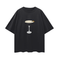 The Essential Dove+Deer Espressotini Loose Drop Shoulder T-Shirt