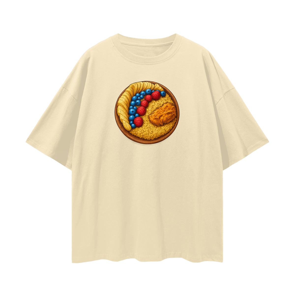 The Wonderful and Fibrous Bumbles Oatmeal T-Shirt