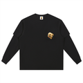 Adora-Dog Layered Long Sleeve Oversized Tee