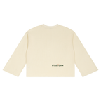 Staghorm Large Logo Unisex Waffle Raw Edge T-Shirt
