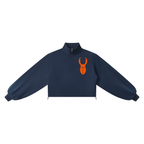 Staghorn Logo Women’s Mock-Neck Quarter-Zip Sweatshirt