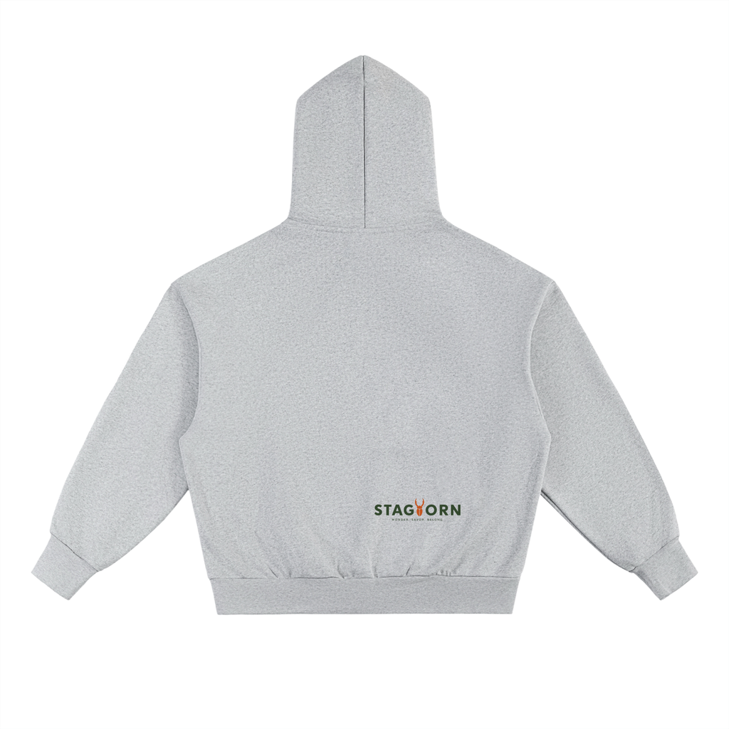 Staghorn Logo Essential Heavyweight Fleece Hoodie