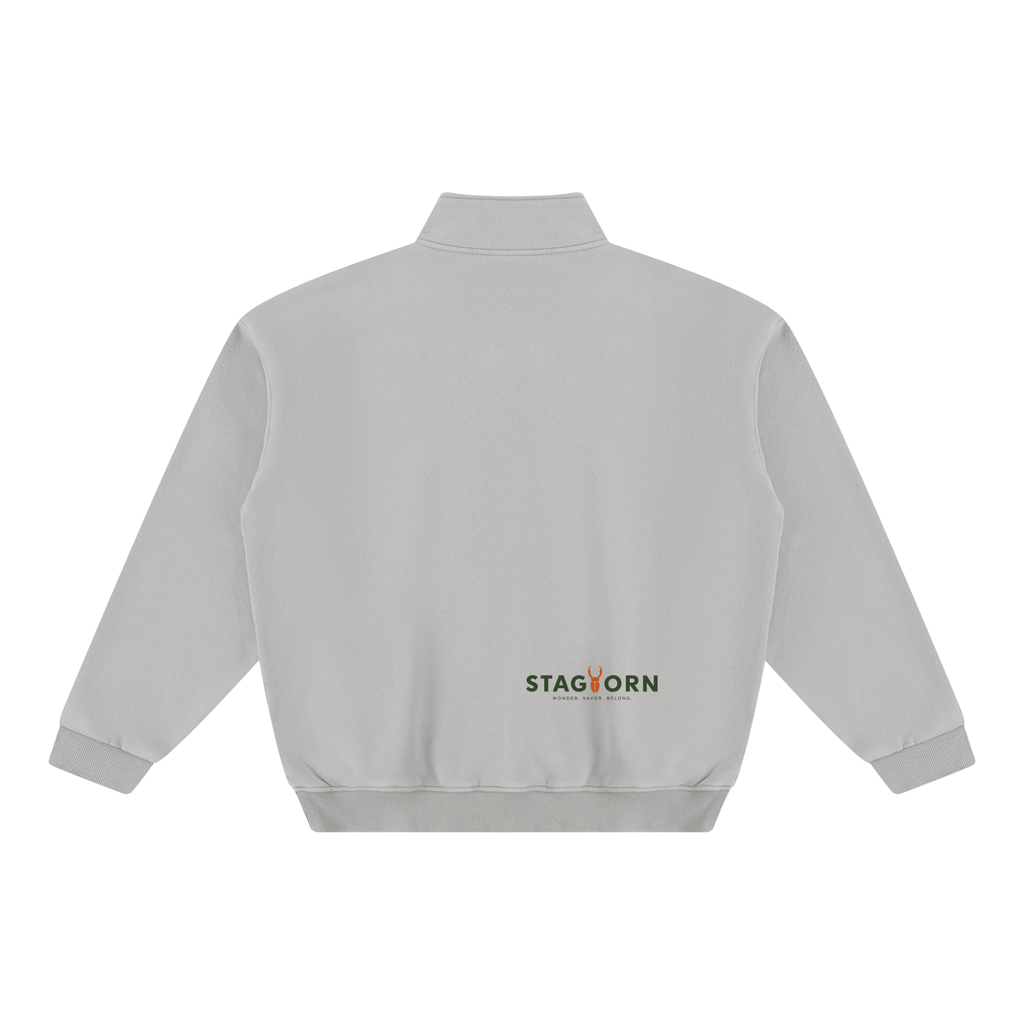 StagHorn Huge Logo Unisex Vintage Wash Fleece Sweatshirt
