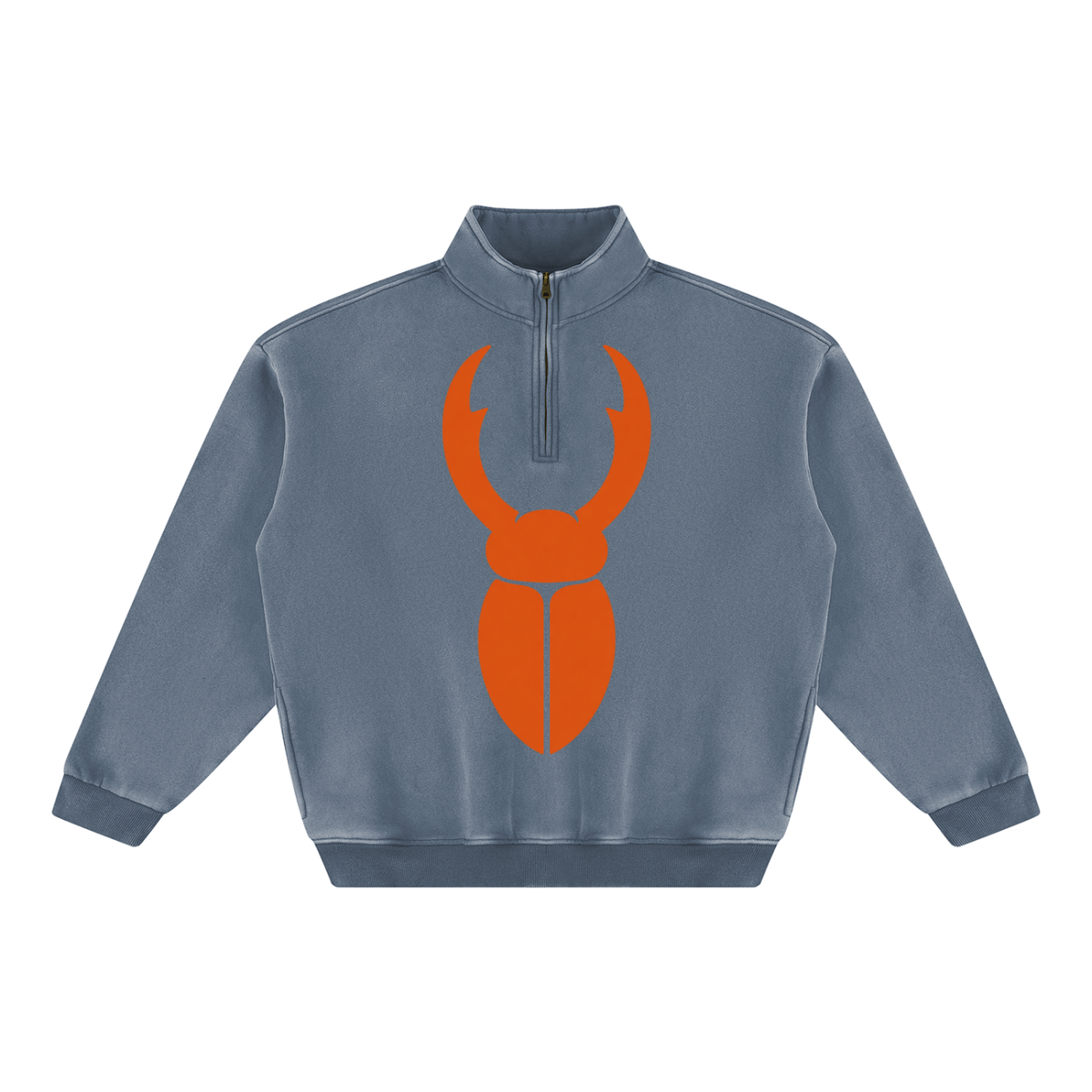 StagHorn Huge Logo Unisex Vintage Wash Fleece Sweatshirt