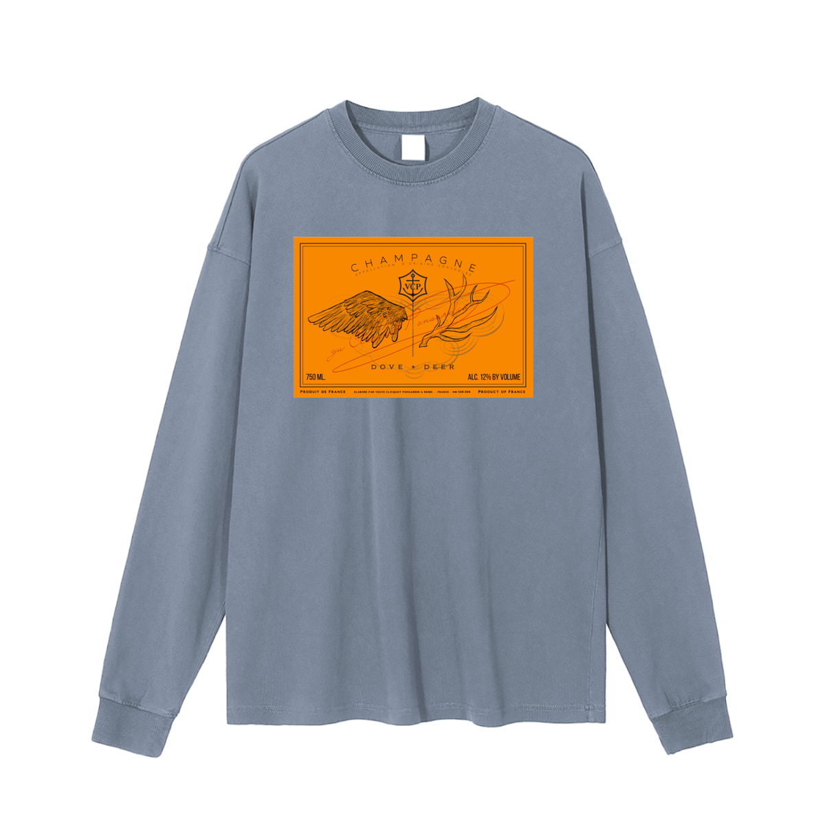 Dove+Deer Clic Vintage Washed Long Sleeve T-Shirt