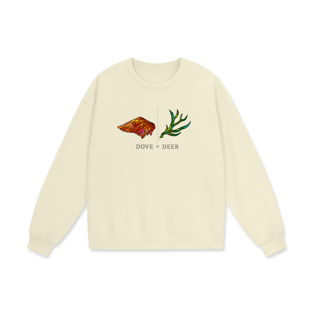 D+D Stained Glass Espressotini Carousel Sweatshirt