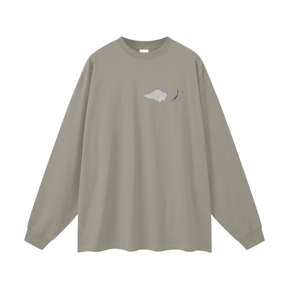 Warehouse Graffiti Specials Oversized Unisex Long Sleeve T-Shirt