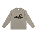 Bumbles Stitched Logo Essential Non-Shrink Mock Neck Sweatshirt