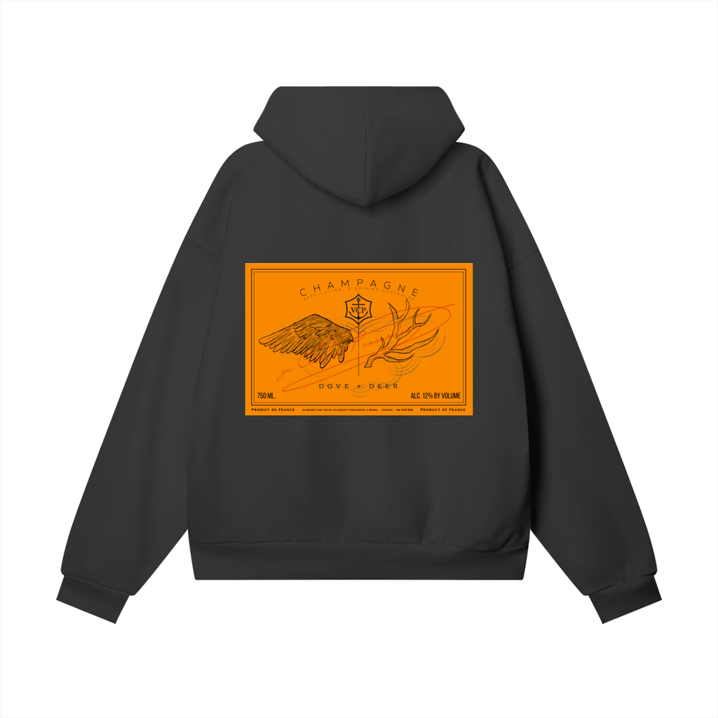 Dove+Deer Clic Heavyweight Hidden Pocket Fleece Hoodie
