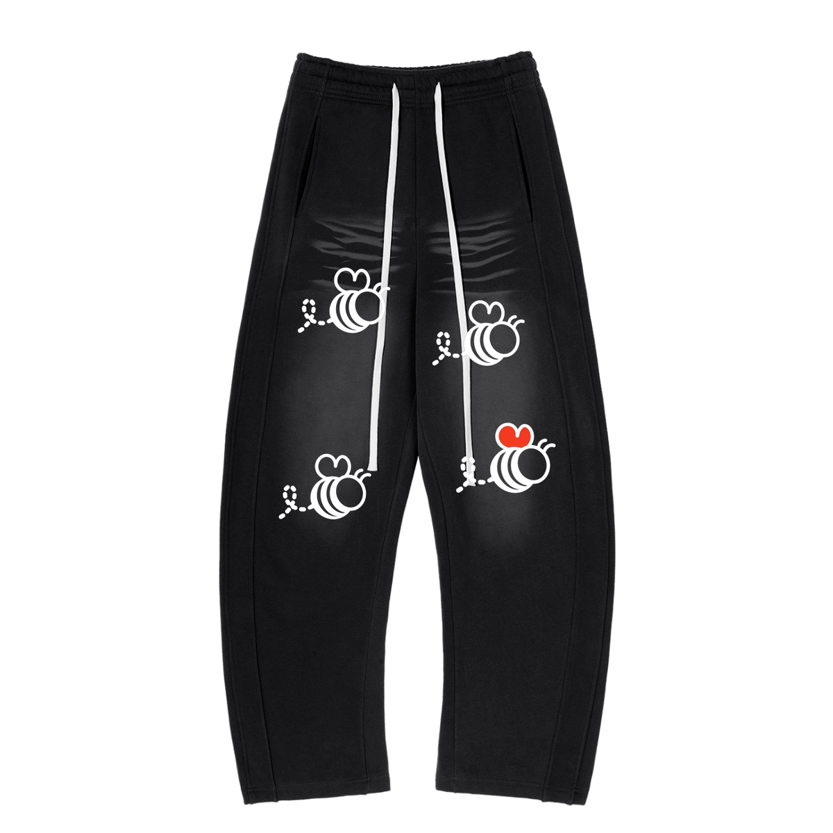 Bumbles Swarm Sunfade Curved Blade Fleece Sweatpants