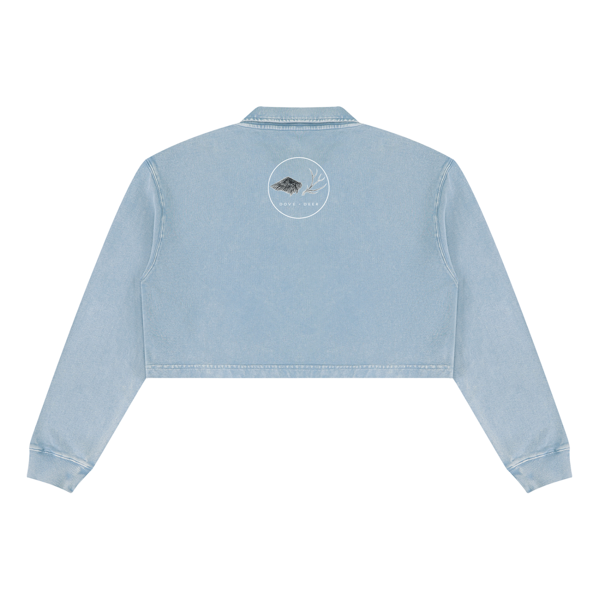The Sweetest Sprig Women’s Vintage Wash Crop Sweatshirt