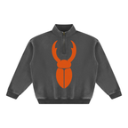 StagHorn Huge Logo Unisex Vintage Wash Fleece Sweatshirt