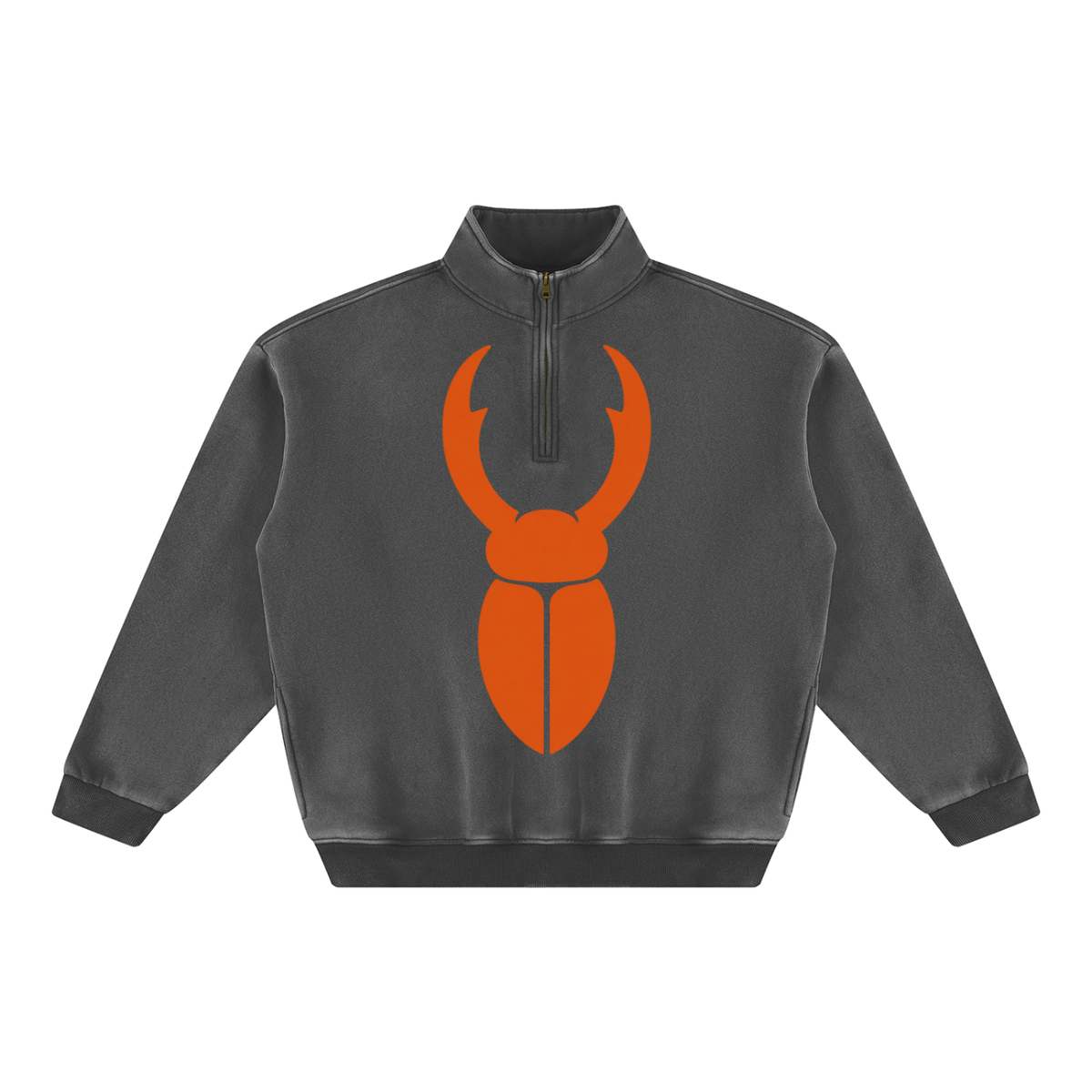 StagHorn Huge Logo Unisex Vintage Wash Fleece Sweatshirt