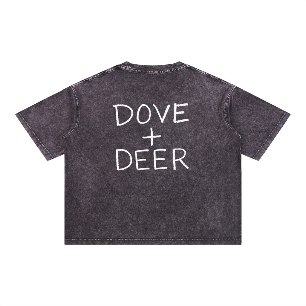Ani's Cake Mineral Wash Boxy Cotton T-Shirt