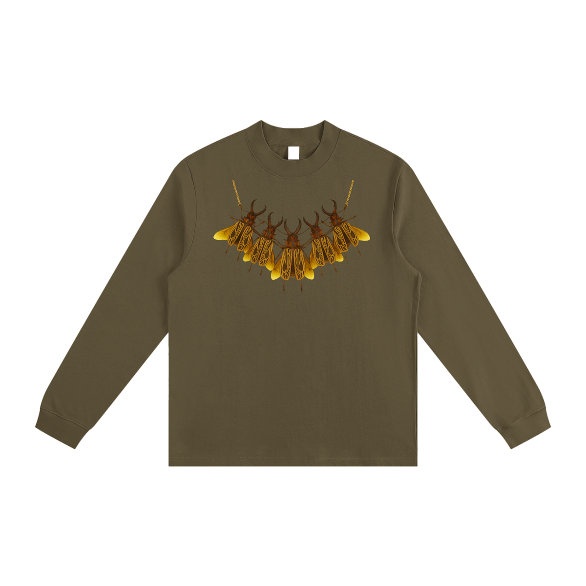 MAN DABLE Non-Shrink Mock Neck Sweatshirt