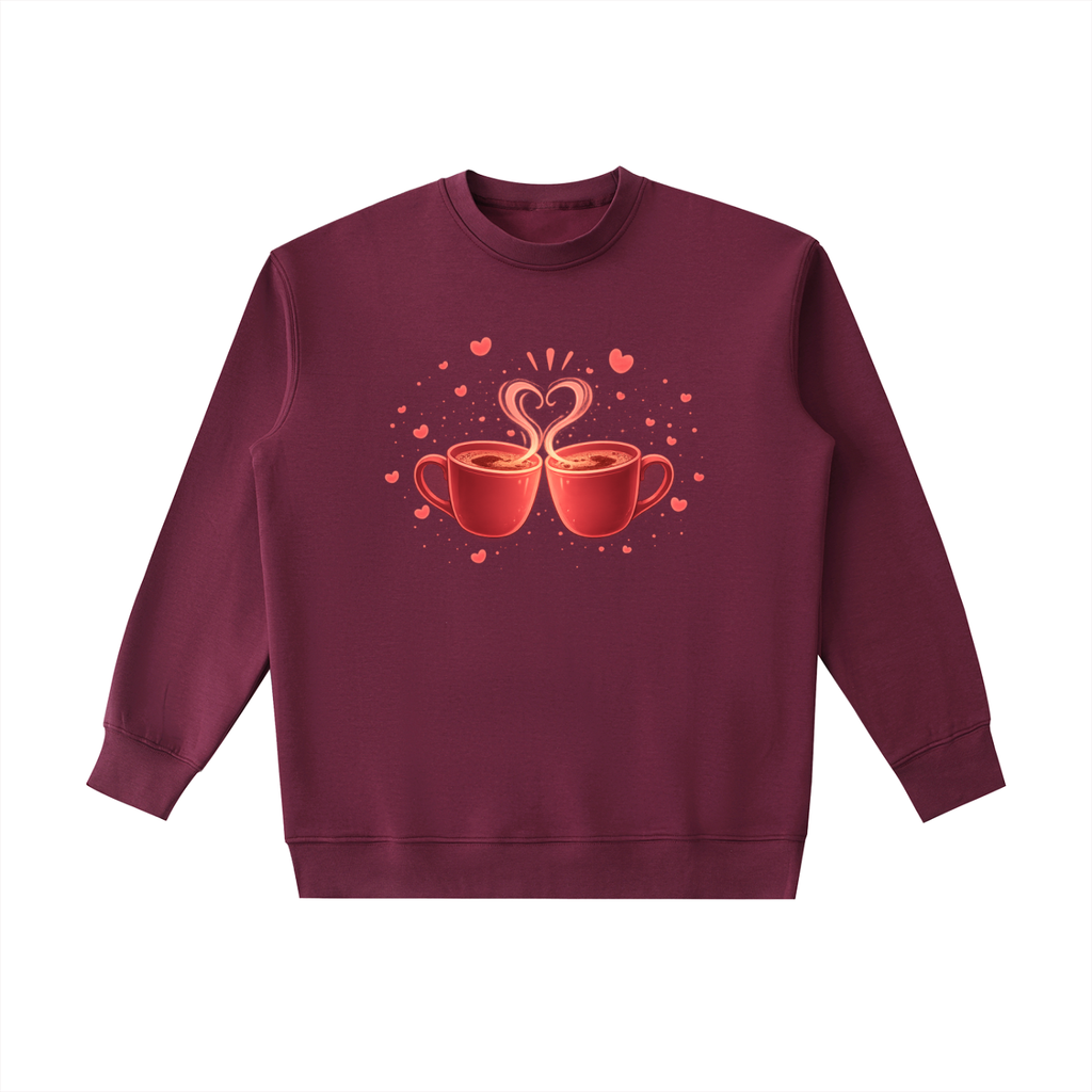 Cappuccinos in Love Crewneck Sweatshirt