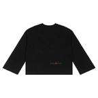 Staghorm Large Logo Unisex Waffle Raw Edge T-Shirt