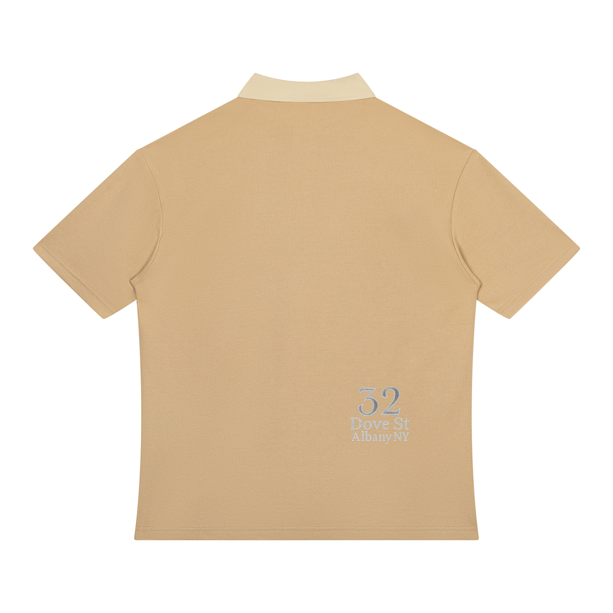 The Grocer Ingredients Unisex Color Block Quarter-Zip Polo Shirt