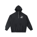 Bumbles Swarm Big Hood Half-Zip Fleece Hoodie
