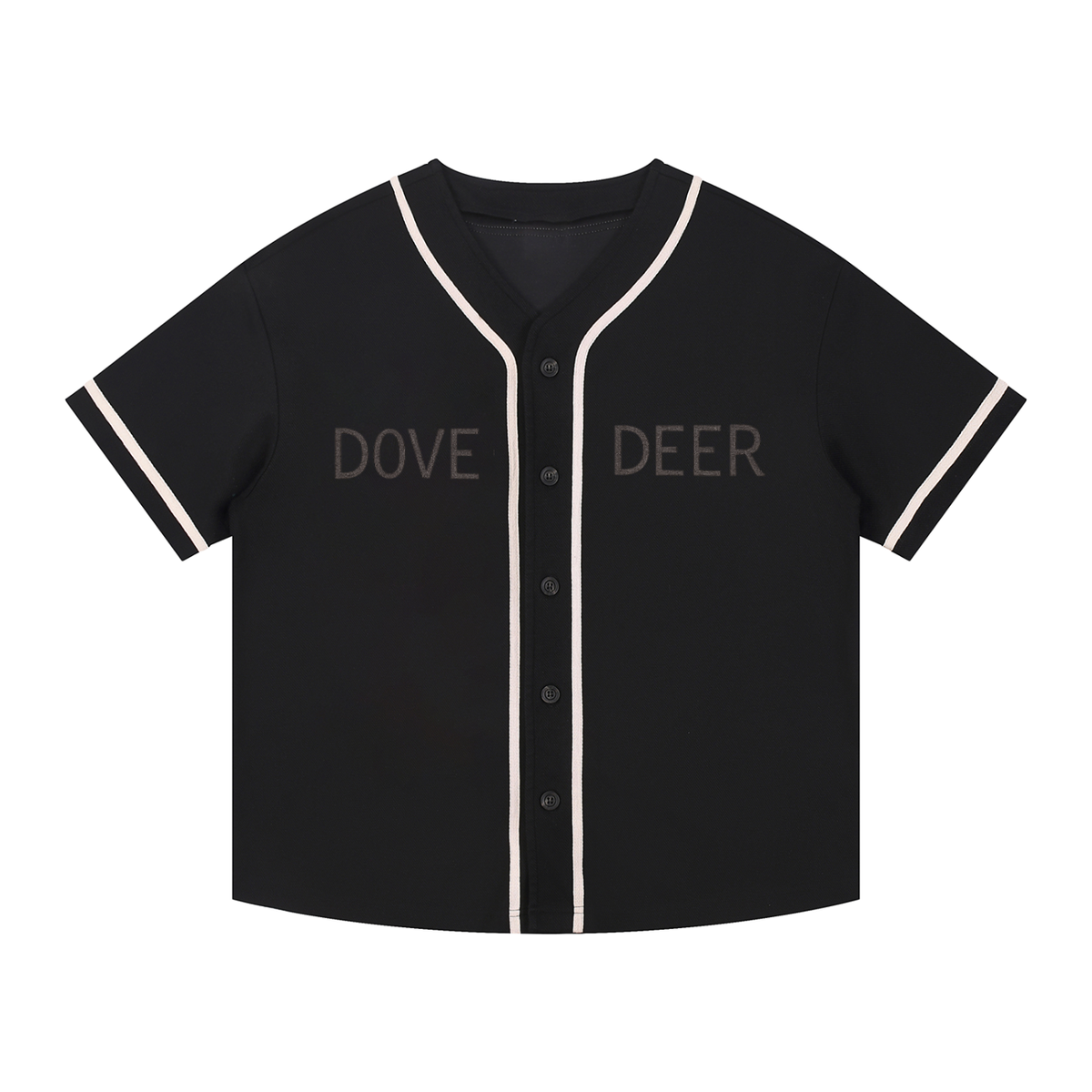 D+D Espressotini Contrast Piped Button-Up Jersey