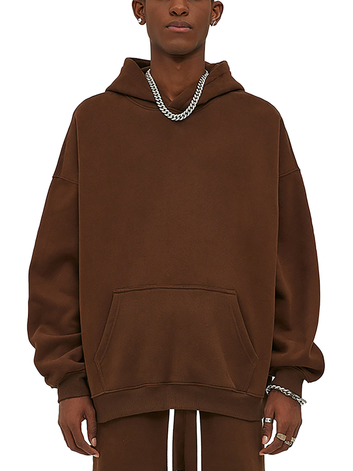 Dove+Deer Espressotini Oversize Fleeced Hoodie