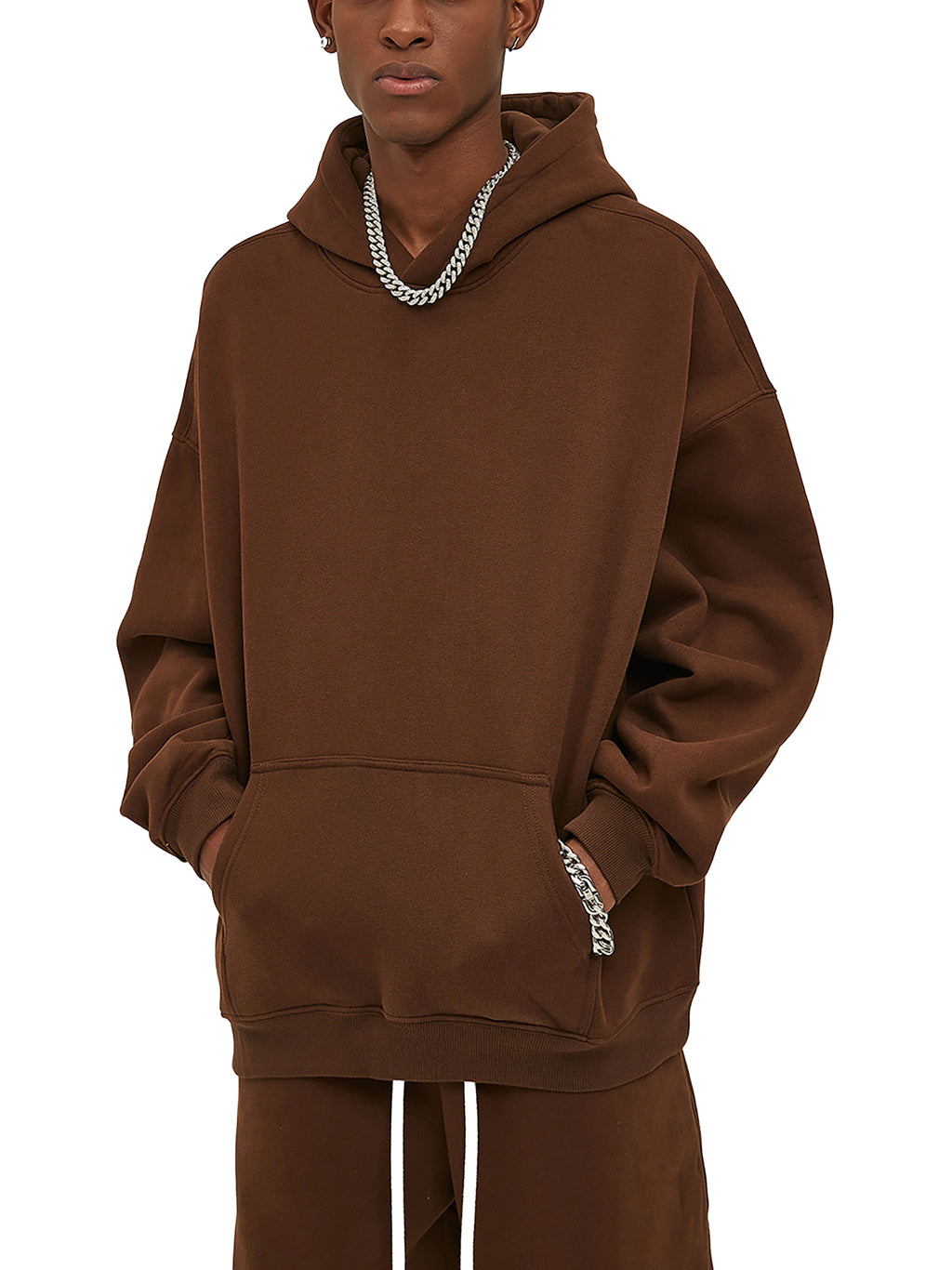 Dove+Deer Espressotini Oversize Fleeced Hoodie