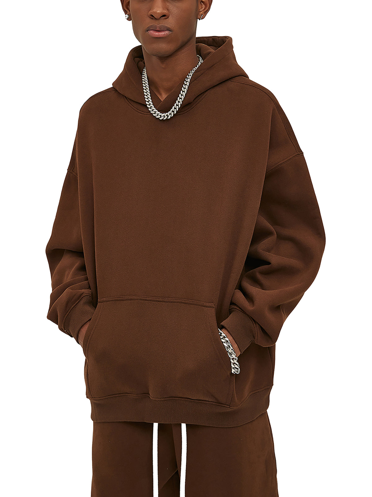 Dove+Deer Espressotini Oversize Fleeced Hoodie
