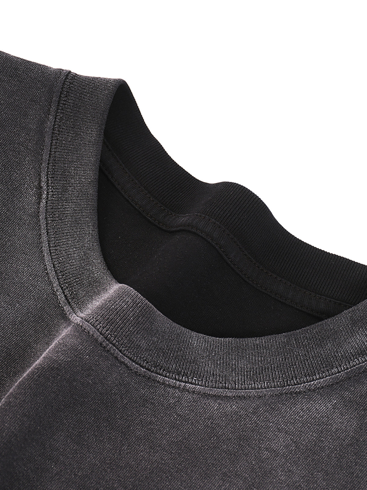 Dove + Deer Graf Gradient Washed Long Sleeve T-Shirt