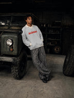 Albany Red Title DD Unisex Color Block Long Sleeve Sweatshirt