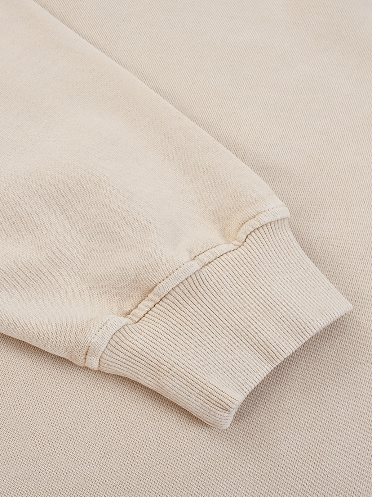 Tulip Front/ Burger Back Snow Washed Oversized Sweatshirt