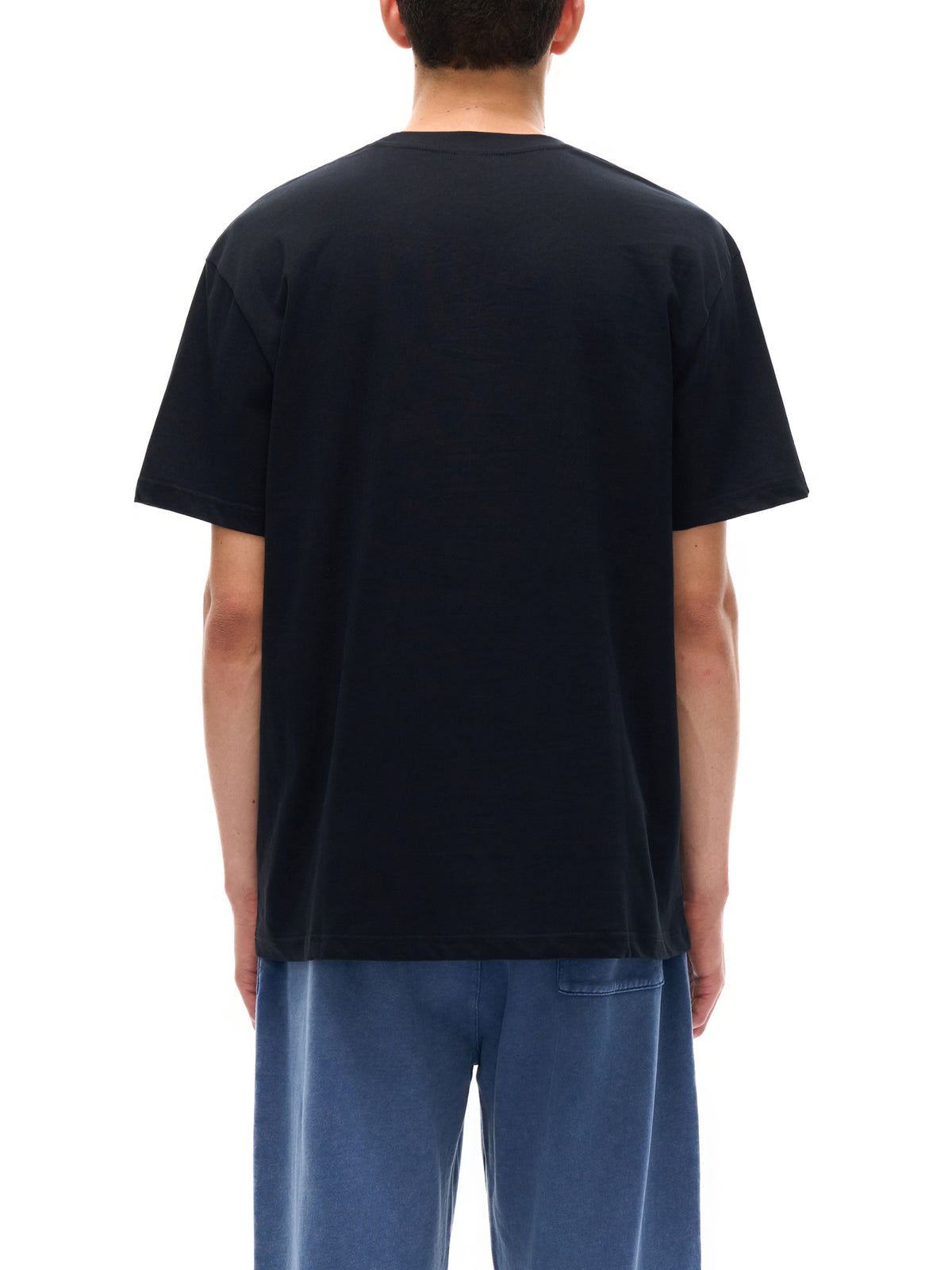 Dove + Deer Logo Cotton T-Shirt