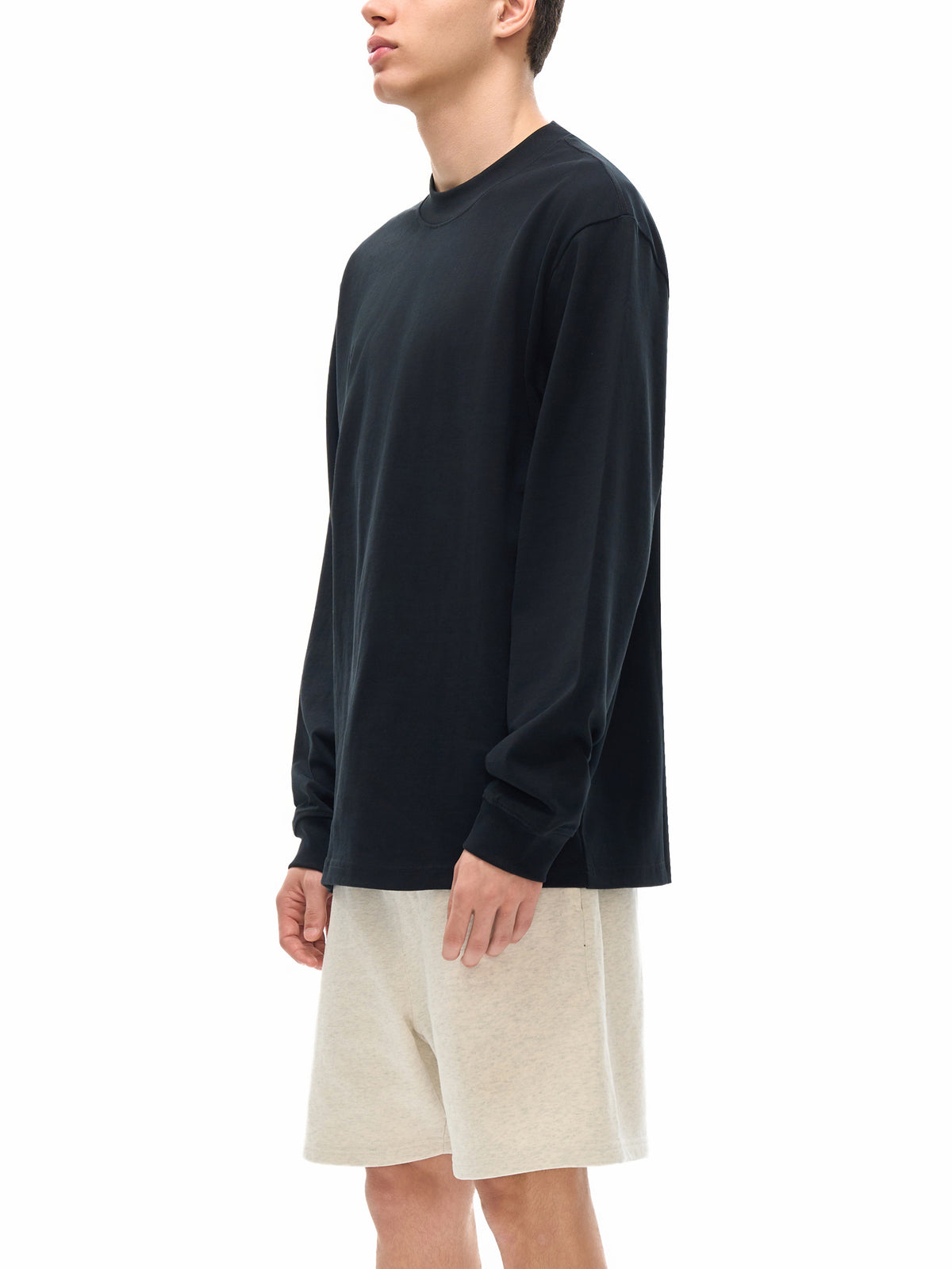 MAN DABLE Non-Shrink Mock Neck Sweatshirt