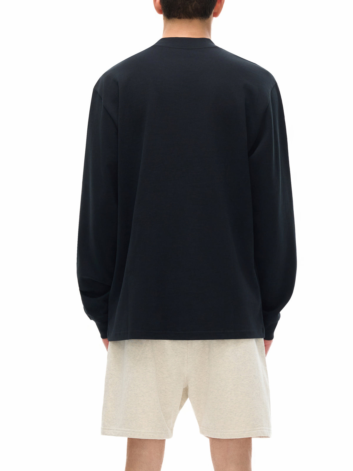 Diamond Peach Non-Shrink Mock Neck Sweatshirt