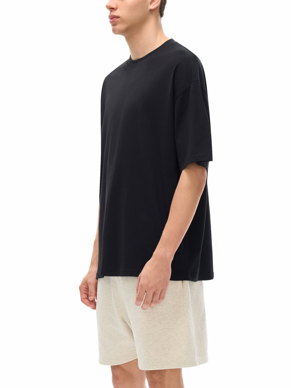 The Essential Dove+Deer Espressotini Loose Drop Shoulder T-Shirt
