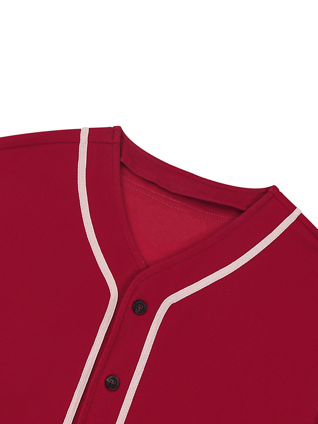 D+D Espressotini Contrast Piped Button-Up Jersey
