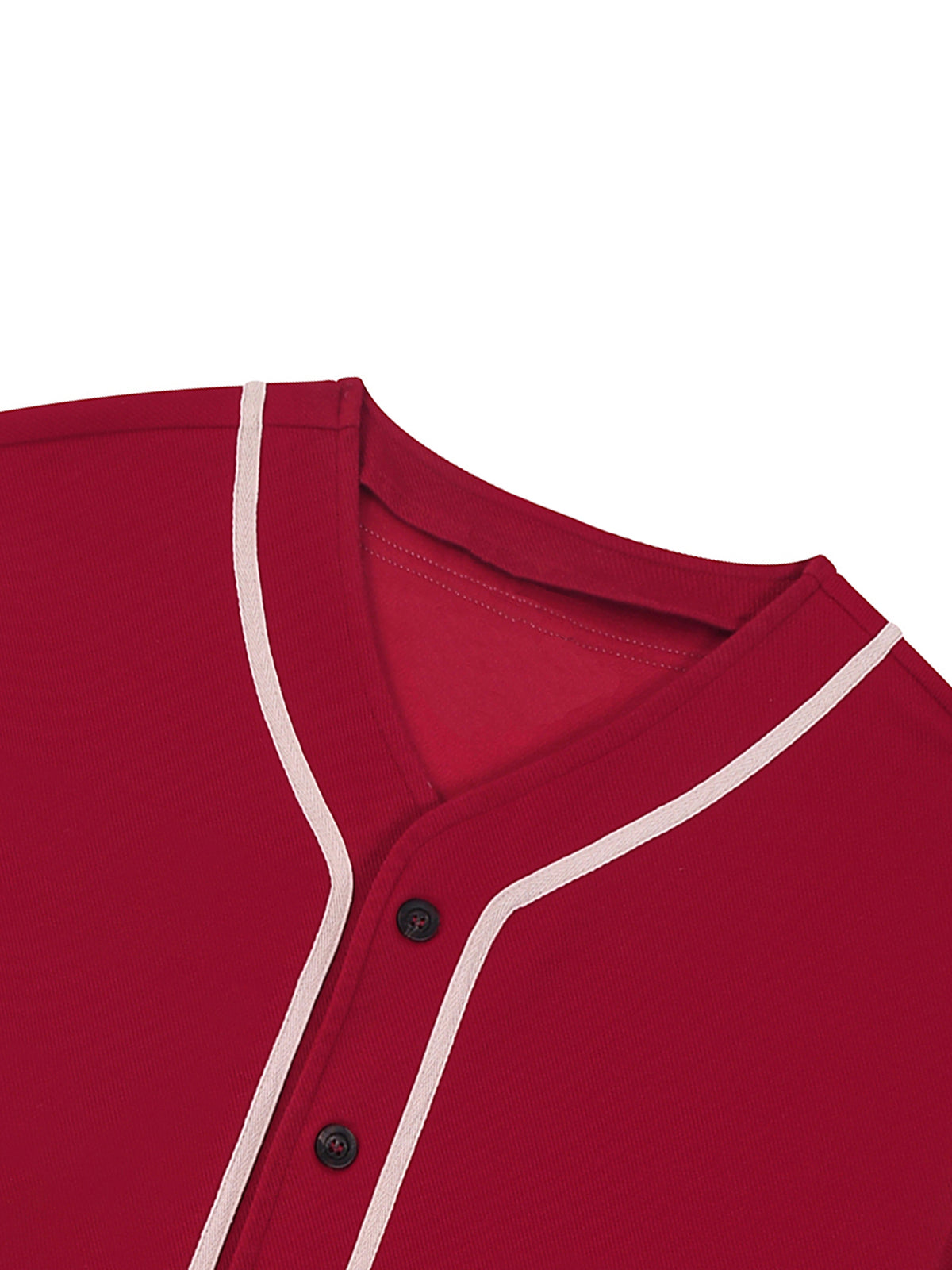D+D Espressotini Contrast Piped Button-Up Jersey
