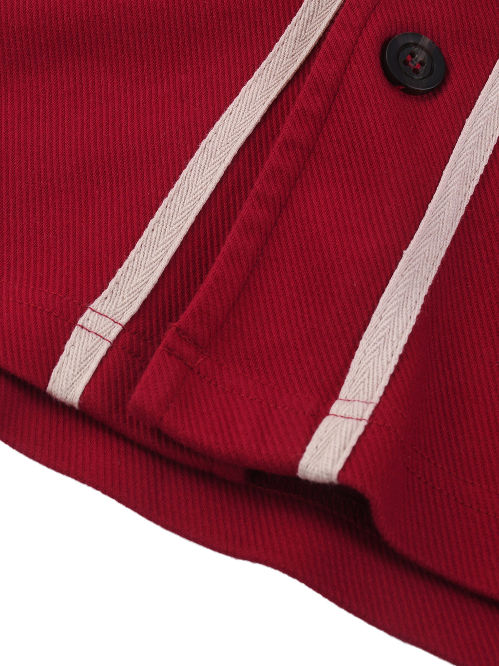 D+D Espressotini Contrast Piped Button-Up Jersey