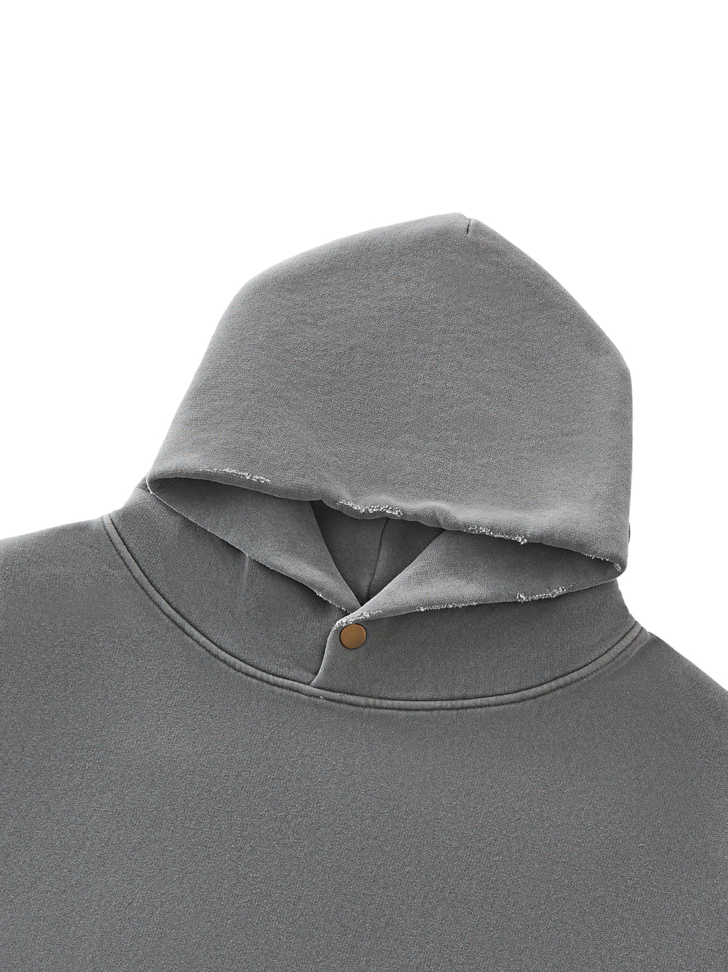 Albany Moses Frayed Enzyme Washed Fleece Hoodie