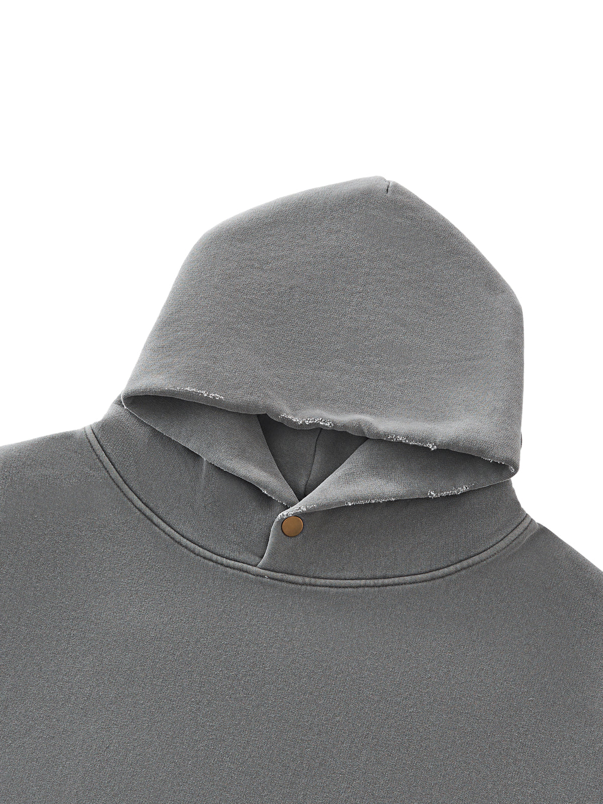 Albany Moses Frayed Enzyme Washed Fleece Hoodie