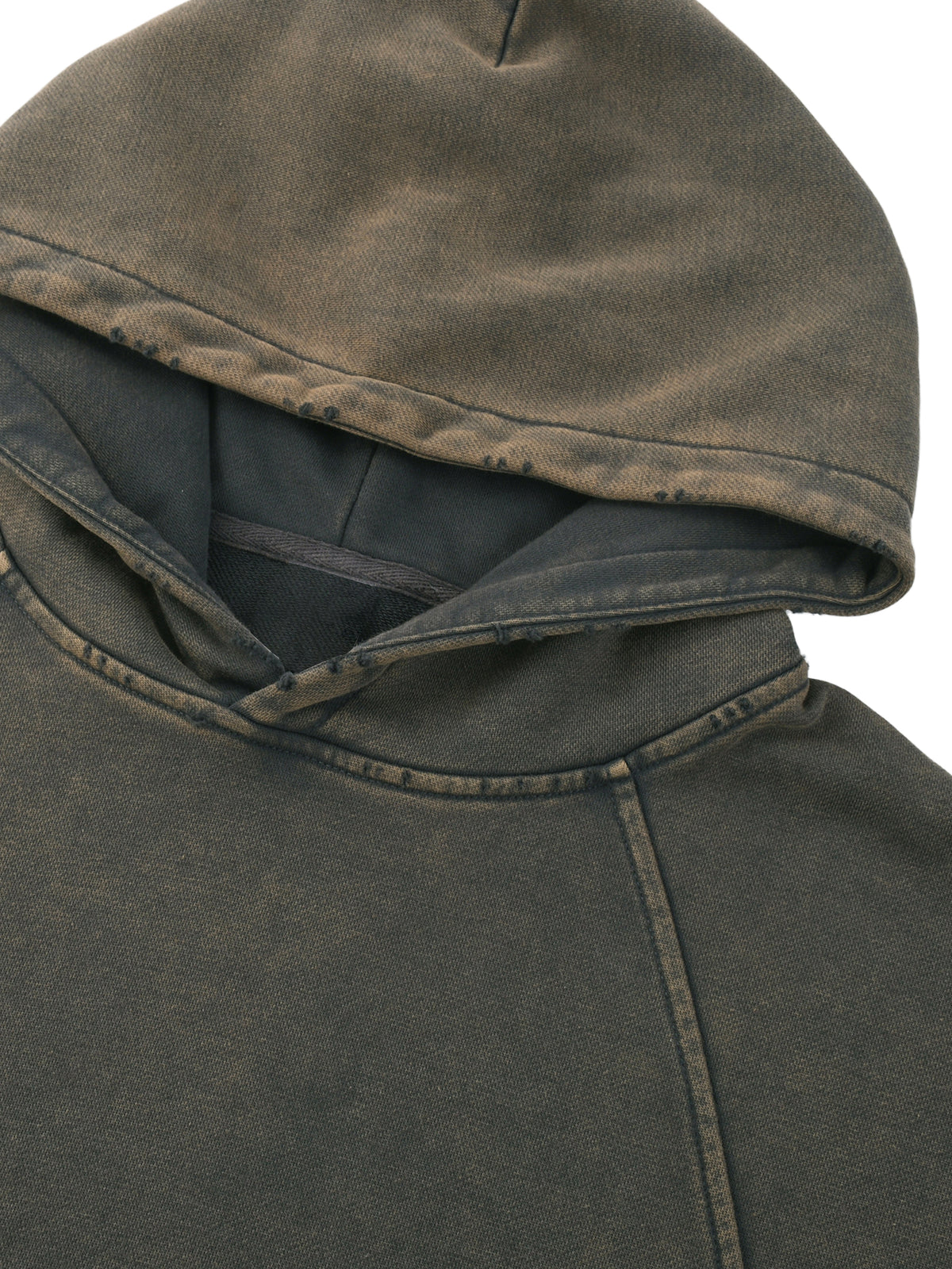 Nipper of Liberty Vintage Washed Frayed-Hem Hoodie