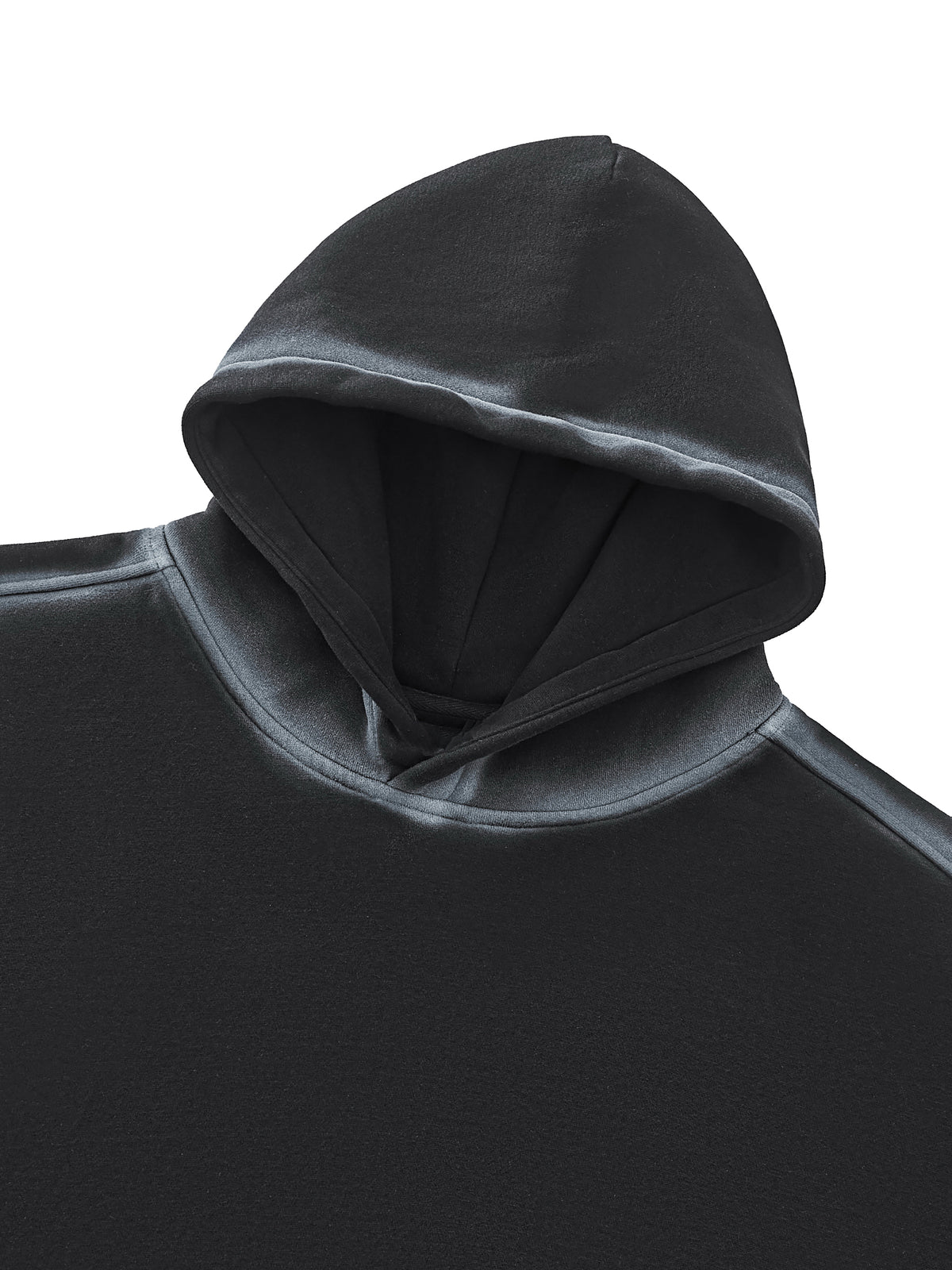 Bumbles Heart Wing Sunfaded Edge Fleece Hoodie