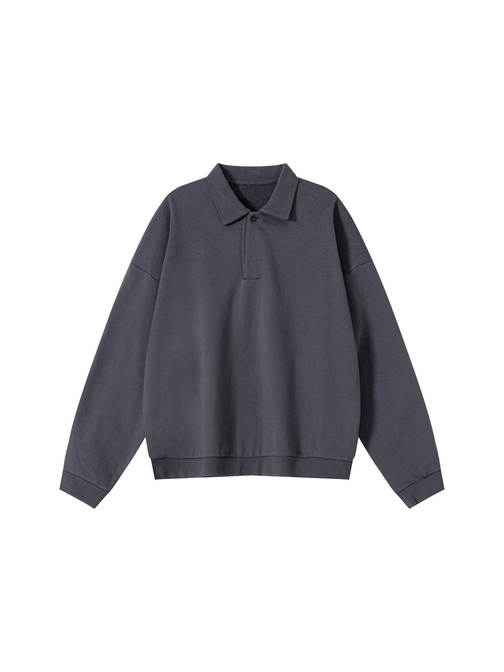 Dove + Deer Neon Heavyweight Fleece Polo Sweatshirt