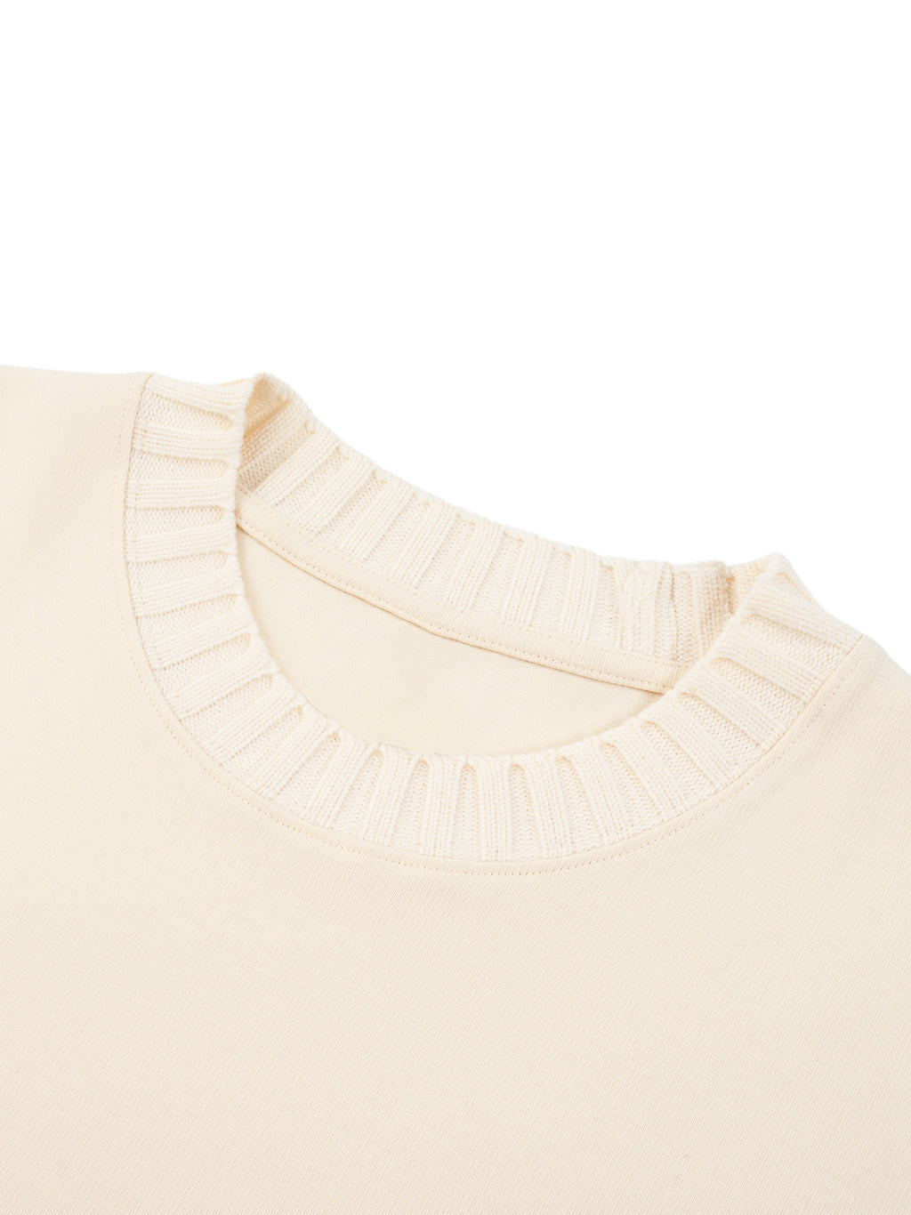Queen of Champagne Knitted Round Neck Oversize Sweatshirt
