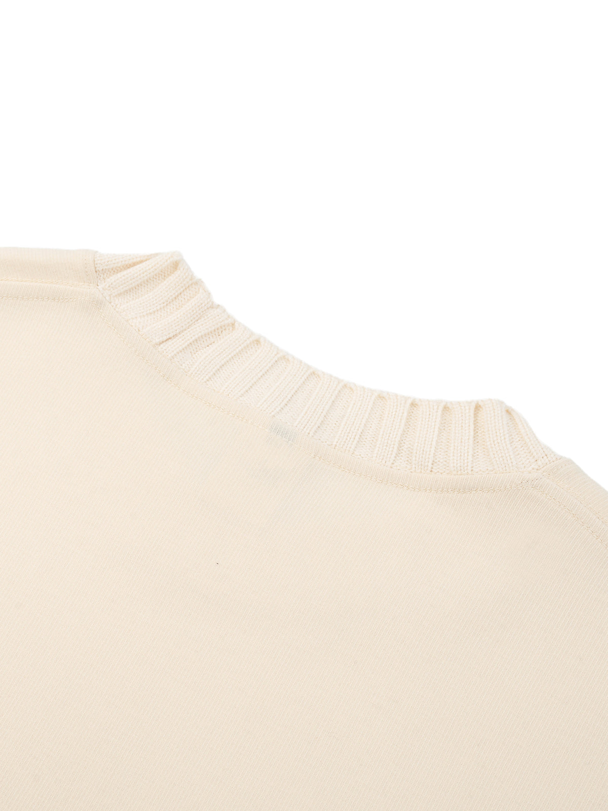 Queen of Champagne Knitted Round Neck Oversize Sweatshirt