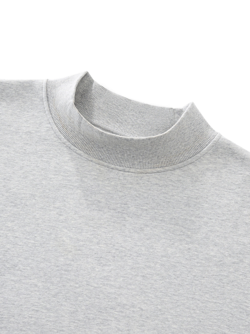 Queen of Champagne Mock-Neck Crew Sweatshirt
