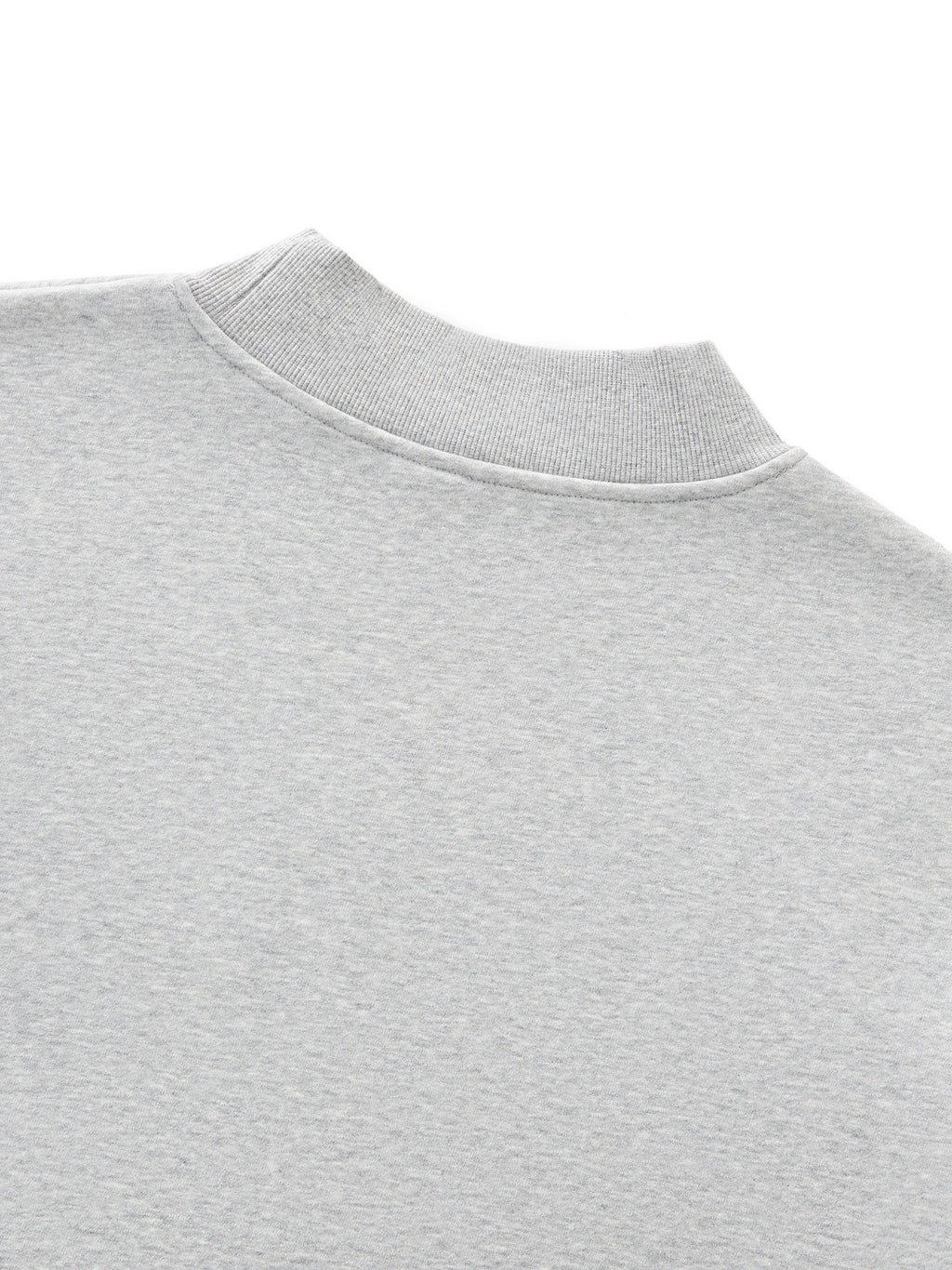 Queen of Champagne Mock-Neck Crew Sweatshirt