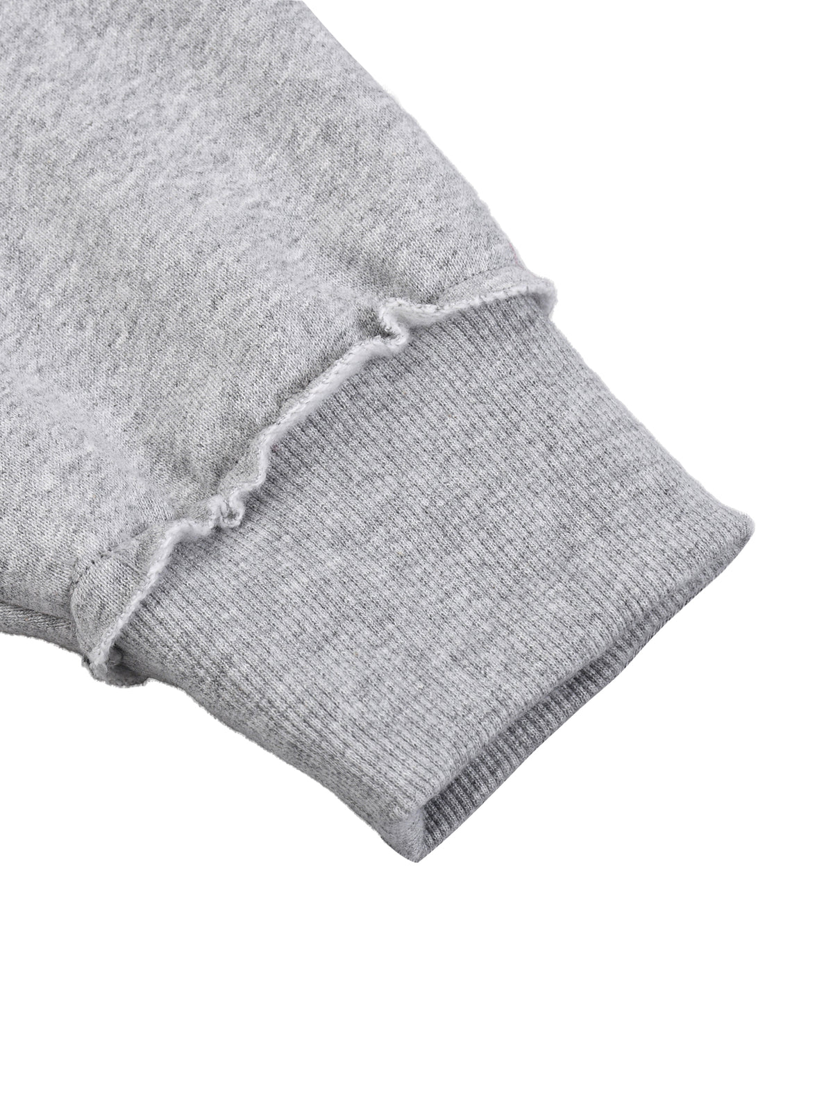 Queen of Champagne Half-Zip Rolled Edge Fleece Sweatshirt