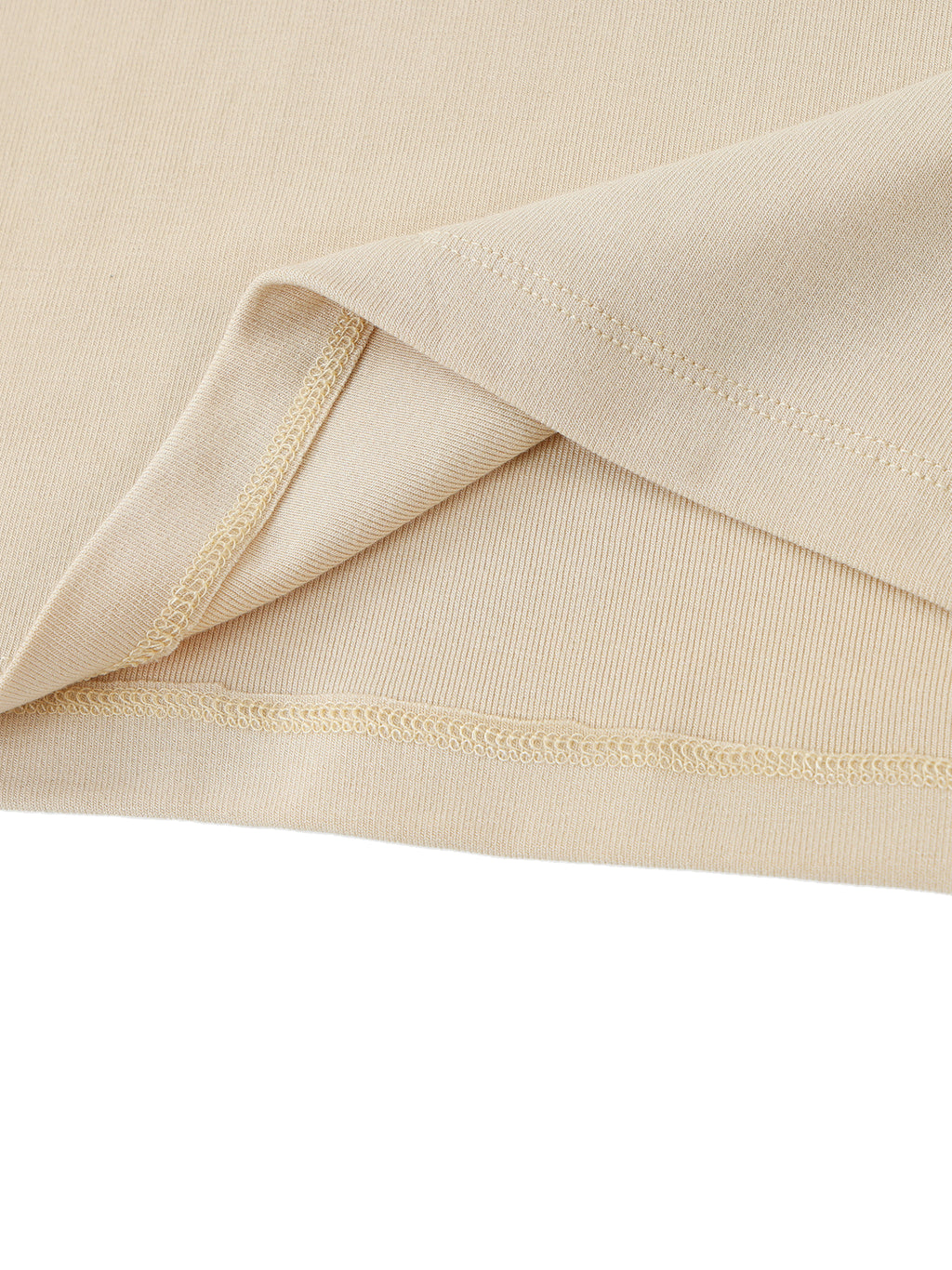 Ani's Mocha Cake Mock Neck Long Sleeve T-Shirt