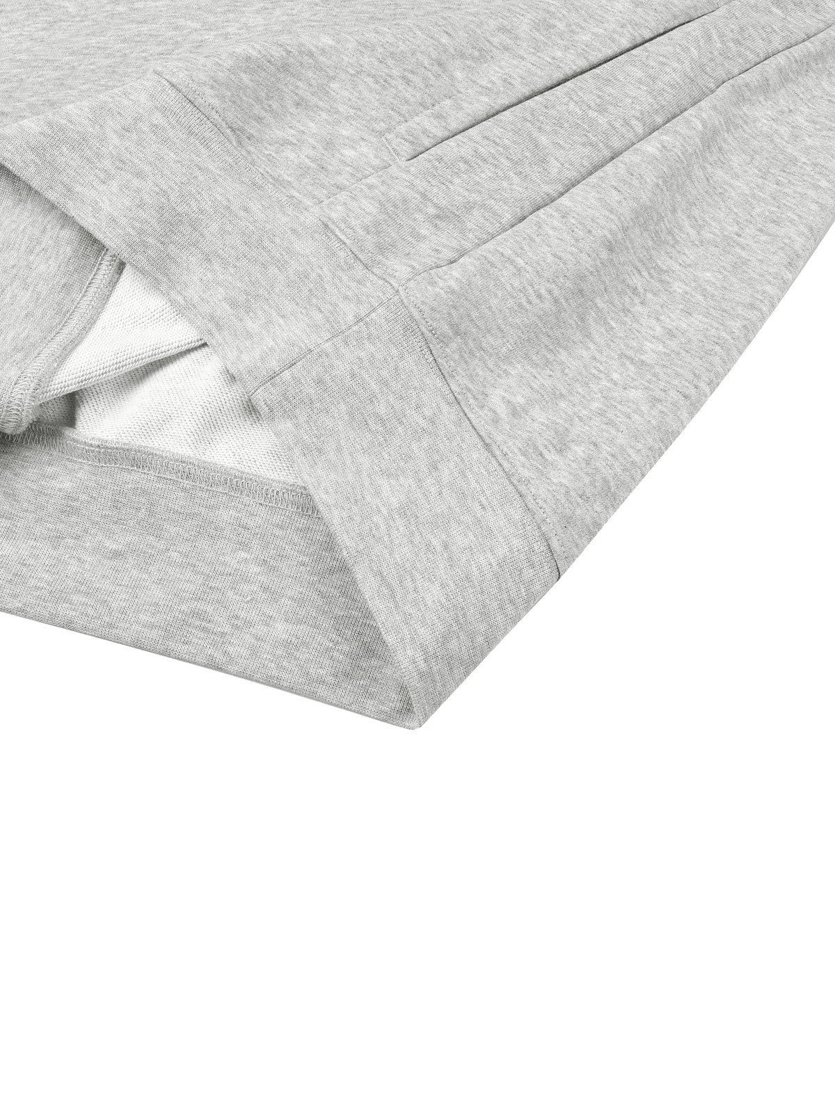 The Egg Heart Quarter-Zip Drop Shoulder Sweatshirt